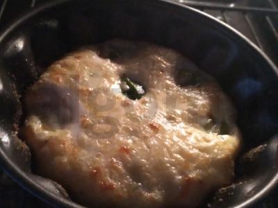 Briuselio kopūstų apkepas su kiaušinių-grietinėlės padažu ir sūriu Žingsnis 6