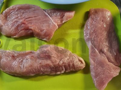 Kalakutienos filė tešloje Žingsnis 1