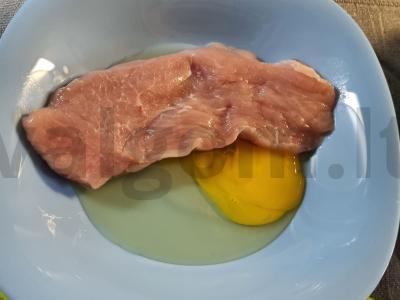 Kalakutienos filė tešloje Žingsnis 2