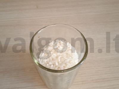 Moliūgų sriuba su ryžiais ir žolelėmis Žingsnis 1