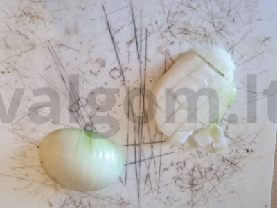 Moliūgų sriuba su ryžiais ir žolelėmis Žingsnis 2