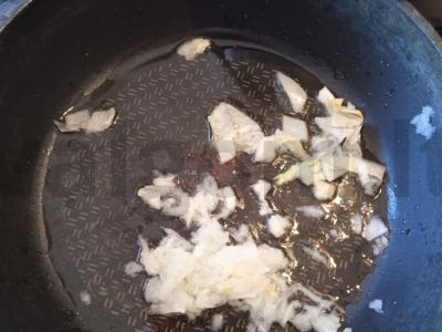 Moliūgų sriuba su ryžiais ir žolelėmis Žingsnis 3