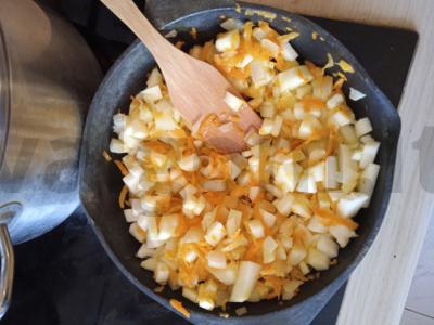 Moliūgų sriuba su ryžiais ir žolelėmis Žingsnis 5