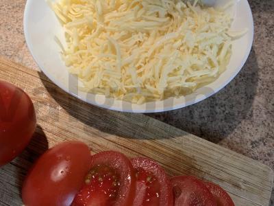 Bulvės su mėsa grietinės ir česnako padaže Žingsnis 7