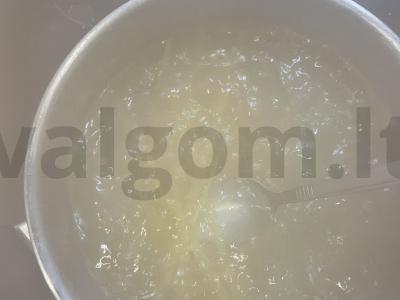 Spagečiai su sūriu Žingsnis 2