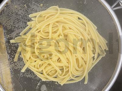 Spagečiai su sūriu Žingsnis 4