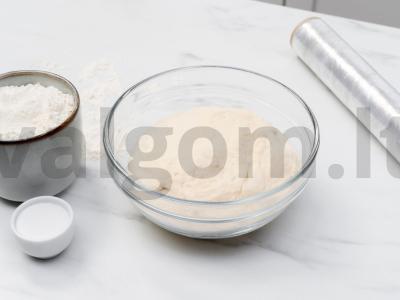 Romėniška pica „Keturi sūriai“ Žingsnis 1