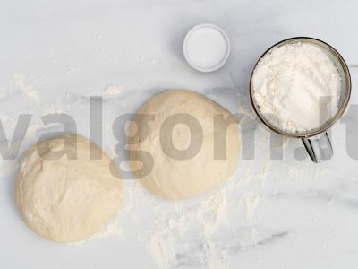 Romėniška pica „Keturi sūriai“ Žingsnis 2