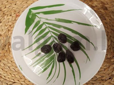 Džiovinti slyvos, įdarytos varške Žingsnis 1