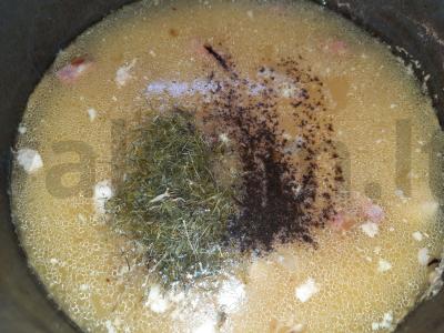 Žirnių sriuba-pyragas Žingsnis 4