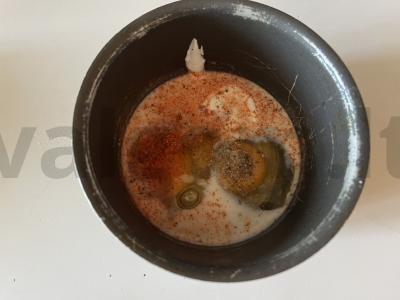 Kiaušinių apkepas su paprika ir daržovėmis Žingsnis 2