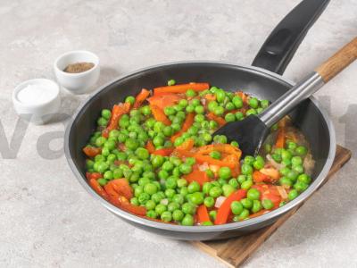 Švelni menkė su daržovėmis Žingsnis 3