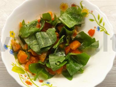 Salotas „Vasaros spalvos“ su rūgštynėmis pagrindine nuotrauka