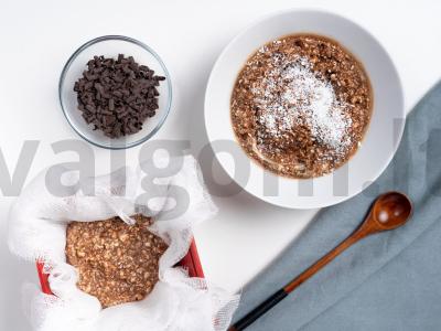 Varškės pyragas „Trys šokoladai“ Žingsnis 2