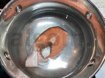 Lašišų rietė su migdolais Žingsnis 2