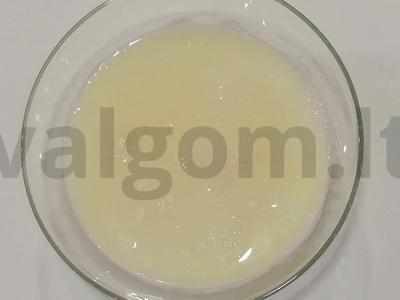 Grietinės želė su braškėmis Žingsnis 3