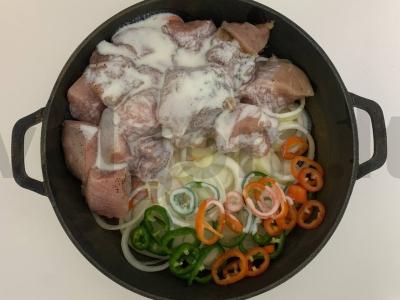 Kalakutų paštetas su grybais ir konjaku Žingsnis 3