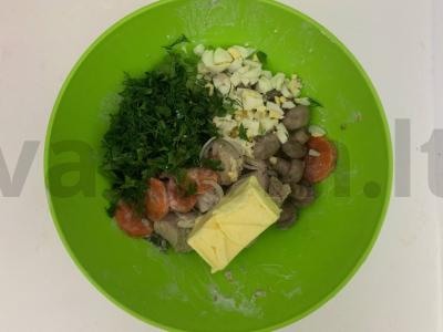 Kalakutų paštetas su grybais ir konjaku Žingsnis 4