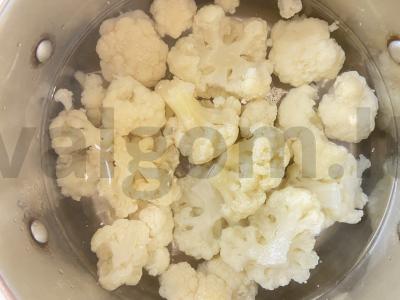 Sultinga apkepėlė su žiedine kopūstu ir moliūgu Žingsnis 1