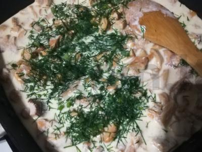 Šalavijas grietinėlės padaže pagrindine nuotrauka