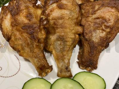 Keptas jūros ešerys tešloje pagrindine nuotrauka