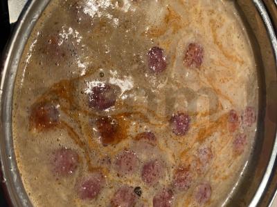 Žirnių sriuba su rūkytais mėsos gaminiais Žingsnis 3