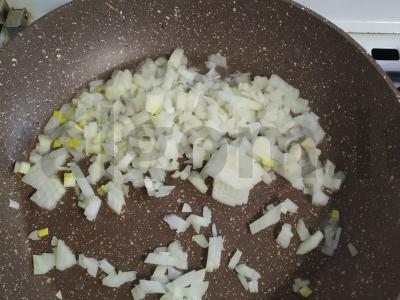 Aštri bulvių ir faršo apkepas Žingsnis 2