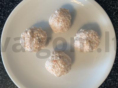 Varškės-jogurto saldainiai su braškėmis Žingsnis 6