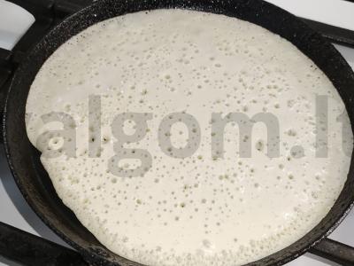 Įdaryti blynai su mėsa Žingsnis 6