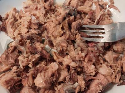 Žuvies salotas „Gaivumas“ Žingsnis 1