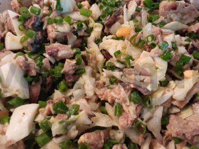 Žuvies salotas „Gaivumas“ pagrindine nuotrauka