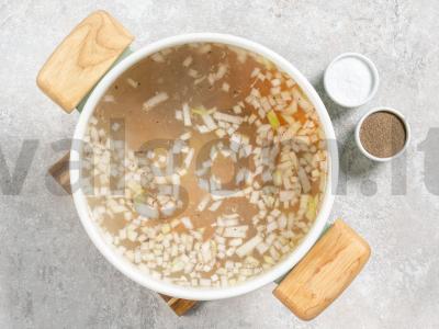 Sriuba su sardinėmis Žingsnis 2