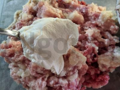 Namų kotletai iš kiaulienos ir jautienos Žingsnis 2