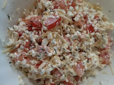 Vištienos filė ritinėliai su varške, sūriu ir prieskoniais Žingsnis 1