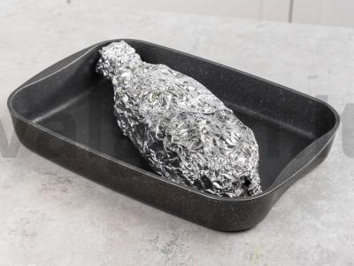 Upėtakis folijoje Žingsnis 2