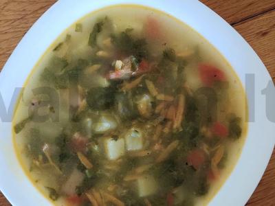 Šaltibarščiai „Šalčio vasara“ su vištienos filė pagrindine nuotrauka