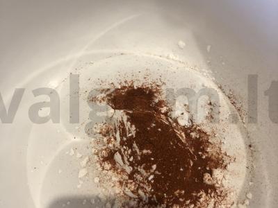 Orkaitėje kepta žiedinė kopūstai Žingsnis 2