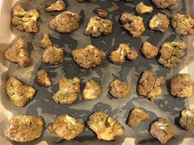 Orkaitėje kepta žiedinė kopūstai Žingsnis 7