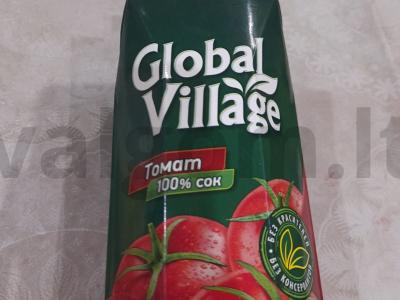 Skani makaronų patiekalas su pomidorų sultimis, pomidorais, žolelėmis ir sūriu Žingsnis 2