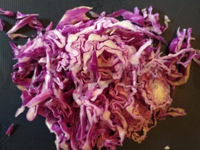 Virta kalba su raudonųjų kopūstų Žingsnis 1