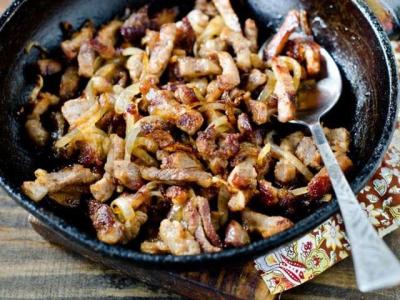 Kalakutiena su grybais Žingsnis 4