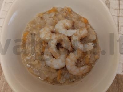 Keptos krevetės su lęšiais pagrindine nuotrauka