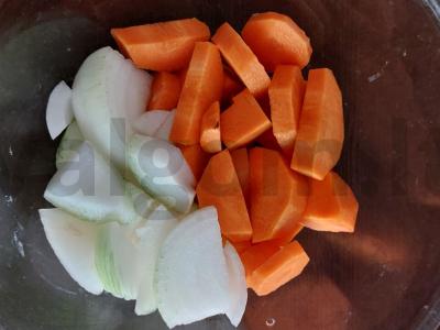 Cukinijų ikra Žingsnis 1