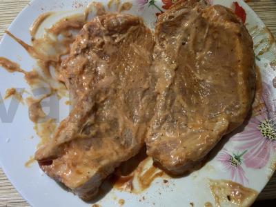 Kiaulienos kepsniai, kepti orkaitėje Žingsnis 3