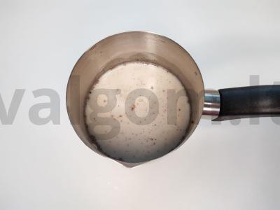 Migdolų pienas su cinamonu, imbieru ir muskato riešutu Žingsnis 2