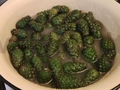 Pušų kankorėžių uogienė Žingsnis 6