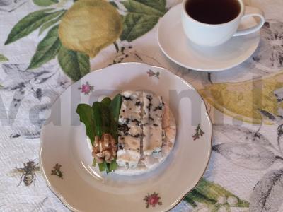 Pusryčiai su ryžių duonele, rokforu ir kava Žingsnis 3