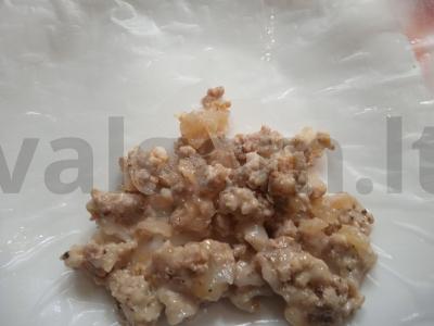 Rudens daržovių ryžių popieriaus suktinukai Žingsnis 1