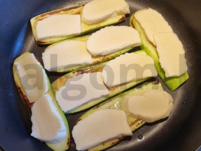 Cukinijos su halumi sūriu Žingsnis 4