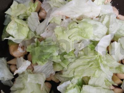 Salotos su vištiena ir obuoliu Žingsnis 3